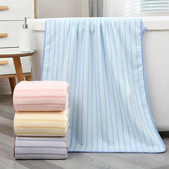 Coral Fleece Bath Towel Absorbent Non-shedding 27.55x55.11 inch