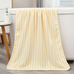 Coral Fleece Bath Towel Absorbent Non-shedding 27.55x55.11 inch