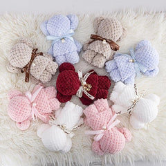 Soft Coral Fleece Bear Towel - Ideal Wedding & Birthday Gift