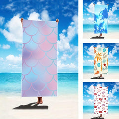 Microfiber Beach Towel Quick Drying Soft Absorbent Sandproof
