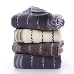 Soft Cotton Hand Towel Bath Towel Face Towel 33x72.9 cm Tricolor