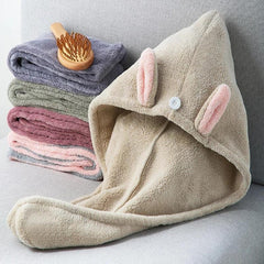 Quick Drying Hair Turban for Women - Absorbent & Strong
