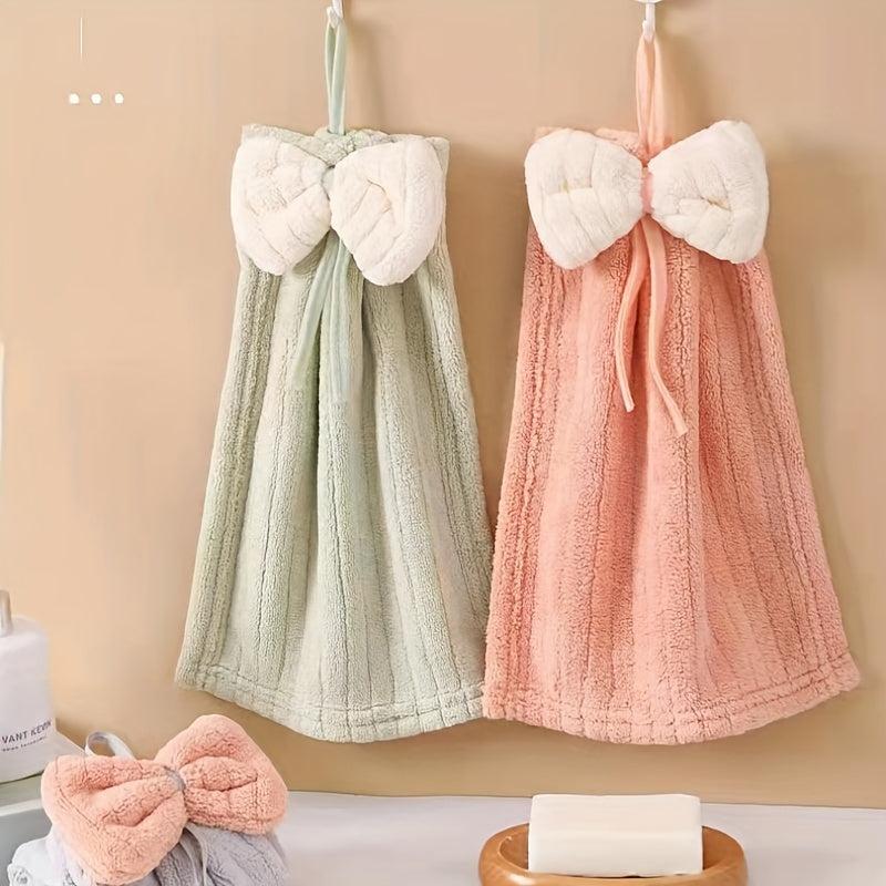 Quick Drying Coral Fleece Towel for Bathroom & Kitchen