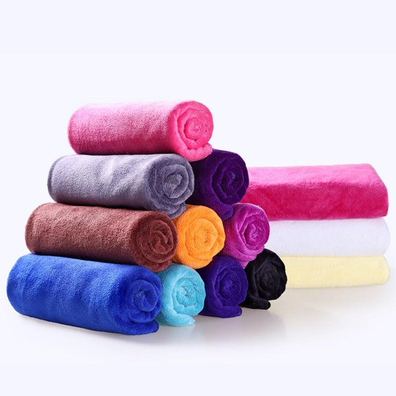Soft Microfiber Towel for Beauty Salon and Home, Absorbent Hand Towel