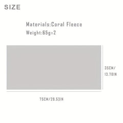 Soft Face Towel Coral Fleece Quick Drying Washcloth 13 78x29 53i