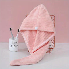Soft Hair Drying Cap Absorbent Quick Drying Hair Wrap Towel