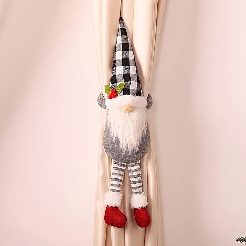 1pc Christmas Decorative Curtain Tieback
