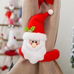1pc Christmas Decorative Curtain Tieback