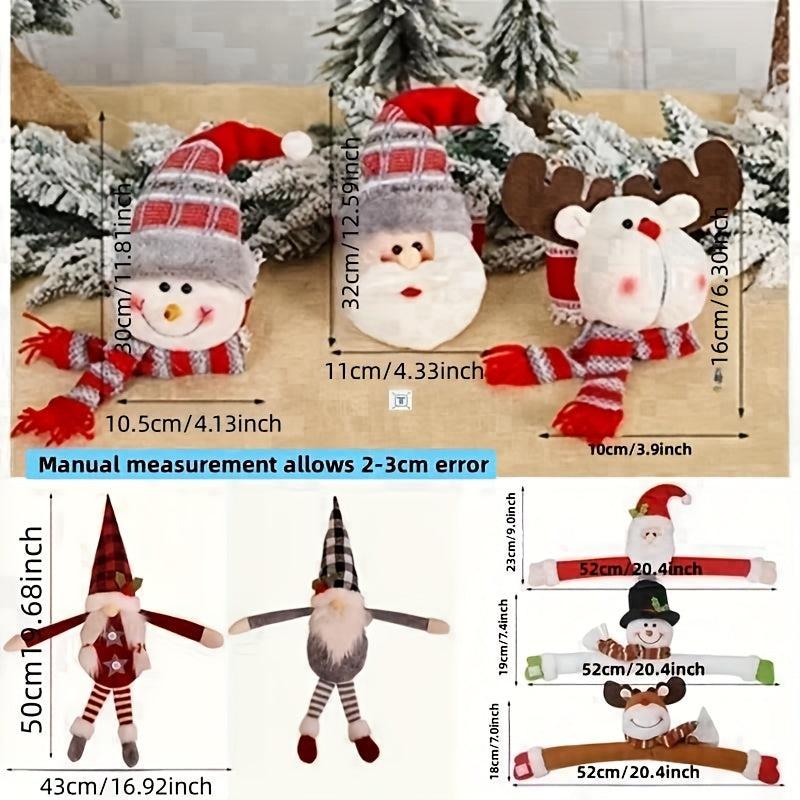 1pc Christmas Decorative Curtain Tieback