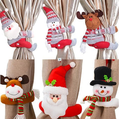 1pc Christmas Decorative Curtain Tieback