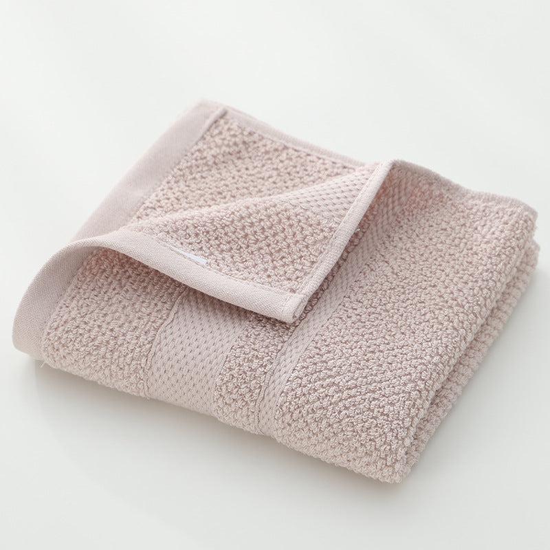 Solid Cotton Hand Towel Soft Skin-friendly Face Towel
