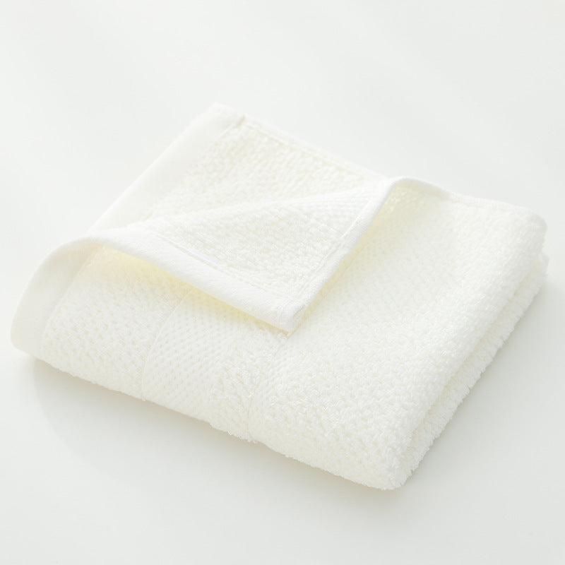Solid Cotton Hand Towel Soft Skin-friendly Face Towel