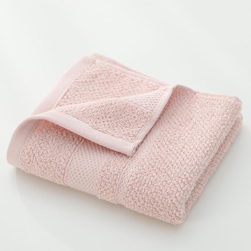 Solid Cotton Hand Towel Soft Skin-friendly Face Towel