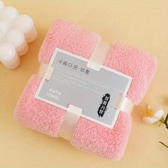 Soft Coral Fleece Hand Towel Quick Drying Absorbent Towel