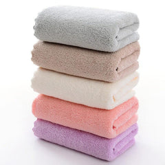 5pcs Coral Fleece Hand Towels - Soft Absorbent Towel for Home Bath