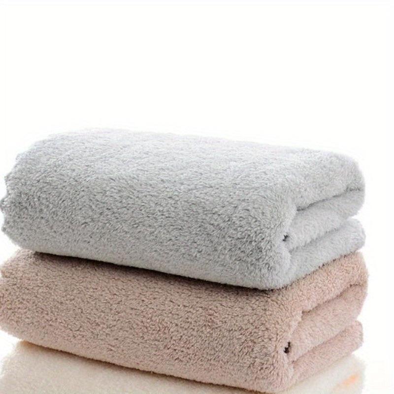 5pcs Coral Fleece Hand Towels - Soft Absorbent Towel for Home Bath