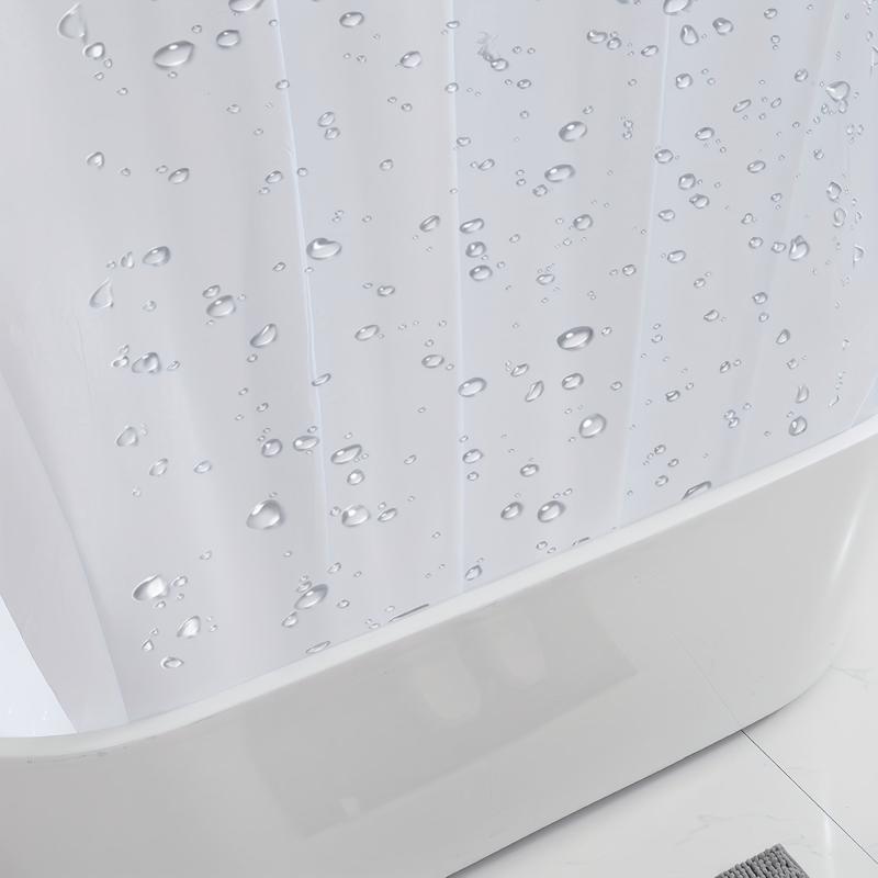 PEVA Frosted Shower Curtain Liner 100% Waterproof 71 Inches