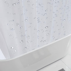 PEVA Frosted Shower Curtain Liner 100% Waterproof 71 Inches