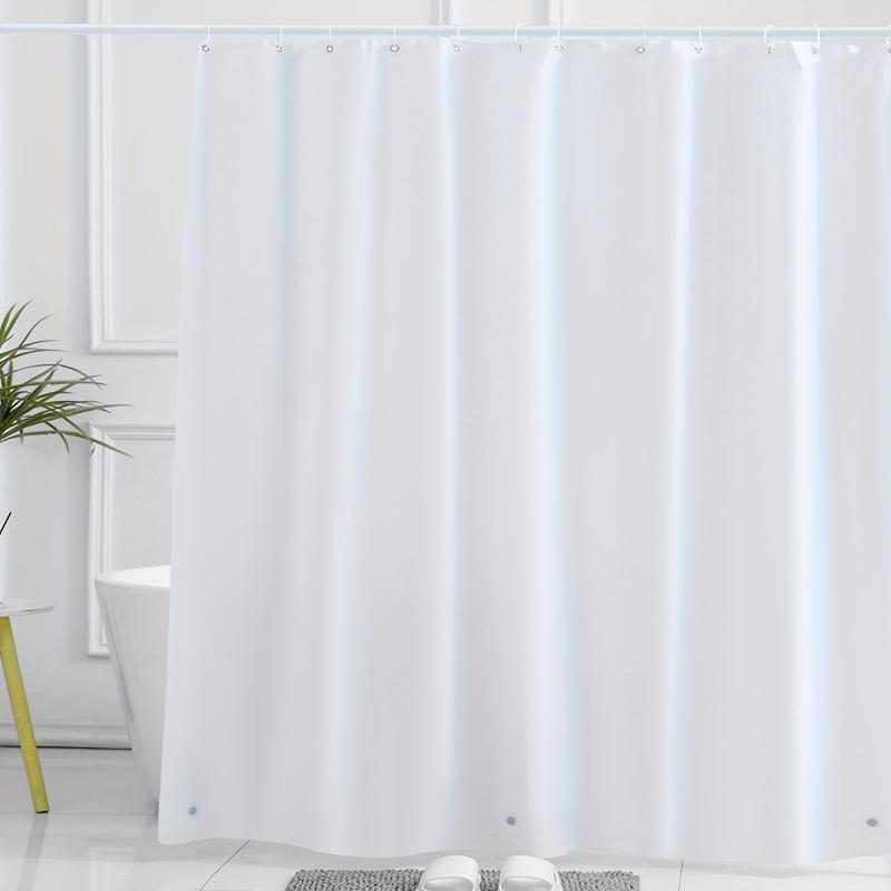 PEVA Frosted Shower Curtain Liner 100% Waterproof 71 Inches
