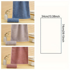 3pcs Coral Fleece Hand Towel Soft Skin-friendly Face Towel