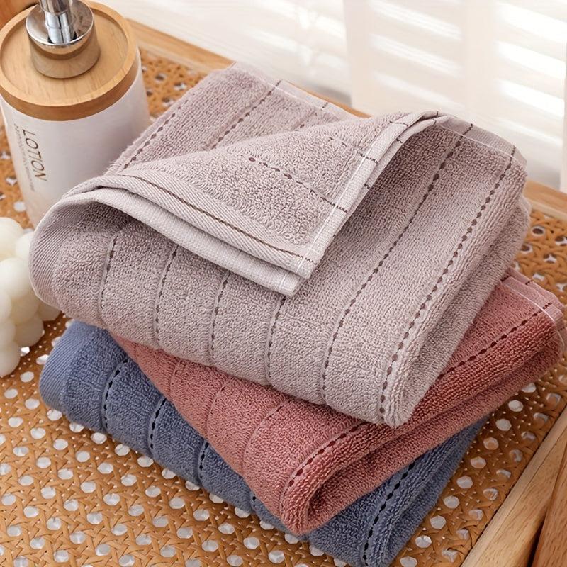 3pcs Coral Fleece Hand Towel Soft Skin-friendly Face Towel