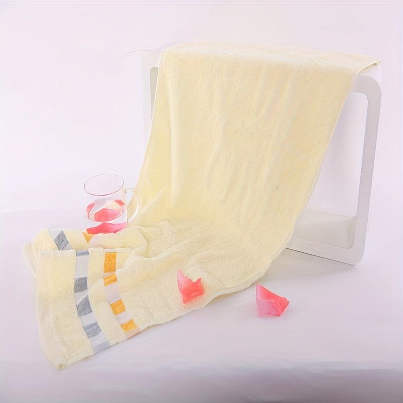 Striped Pattern Hand Towel Cotton Soft Face Towel