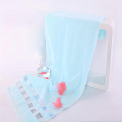 Striped Pattern Hand Towel Cotton Soft Face Towel