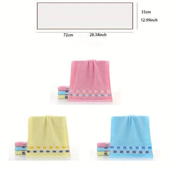 Striped Pattern Hand Towel Cotton Soft Face Towel