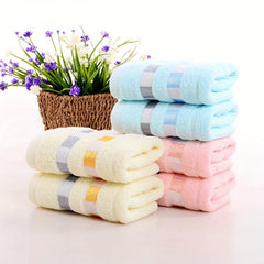 Striped Pattern Hand Towel Cotton Soft Face Towel