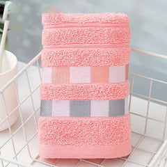 Striped Pattern Hand Towel Cotton Soft Face Towel
