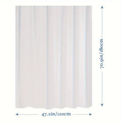 Waterproof PEVA Shower Curtain Liner with Grommet Holes