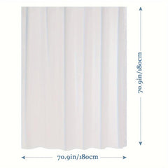 Waterproof PEVA Shower Curtain Liner with Grommet Holes