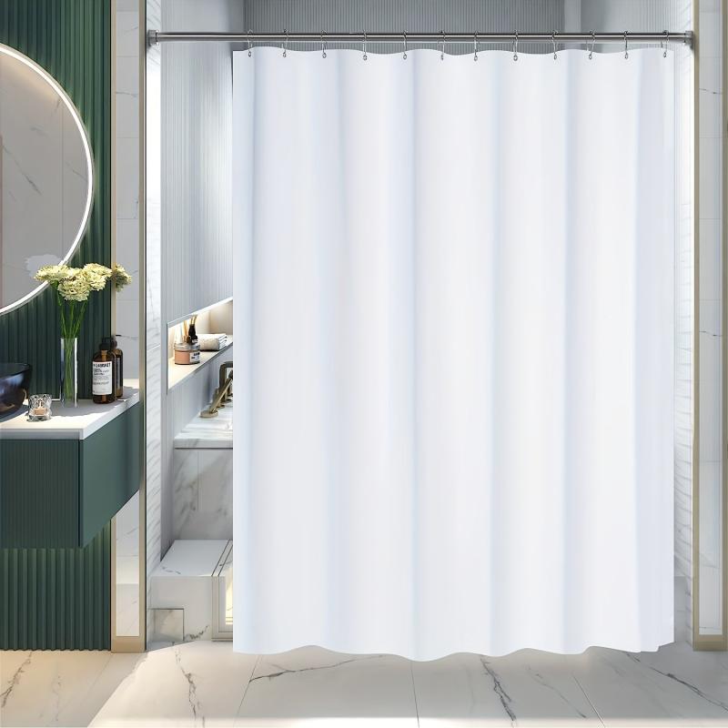Waterproof PEVA Shower Curtain Liner with Grommet Holes
