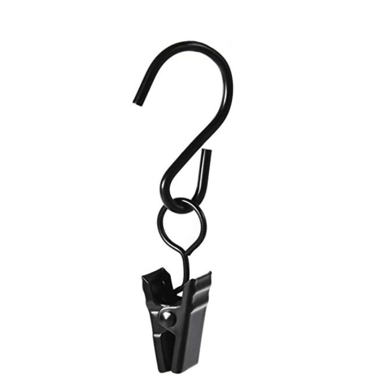 5pcs Stainless Steel Curtain Clips with Hook for Art Craft Display