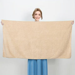 Soft Absorbent Bath Towel 55x27in Quick Dry Bathroom Shower Essential