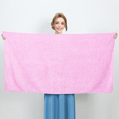 Soft Absorbent Bath Towel 55x27in Quick Dry Bathroom Shower Essential