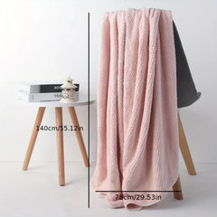 Coral Fleece Quick Dry Absorbent Bath Towel 55 Inch