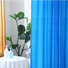 Waterproof PEVA Shower Curtain Soft & Light Weight with Magnets & Hooks