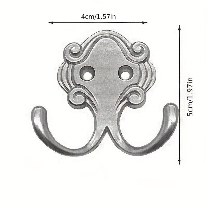 1pc Retro Double Claw Hook Strong Load-bearing Hanging Hook