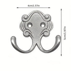 1pc Retro Double Claw Hook Strong Load-bearing Hanging Hook