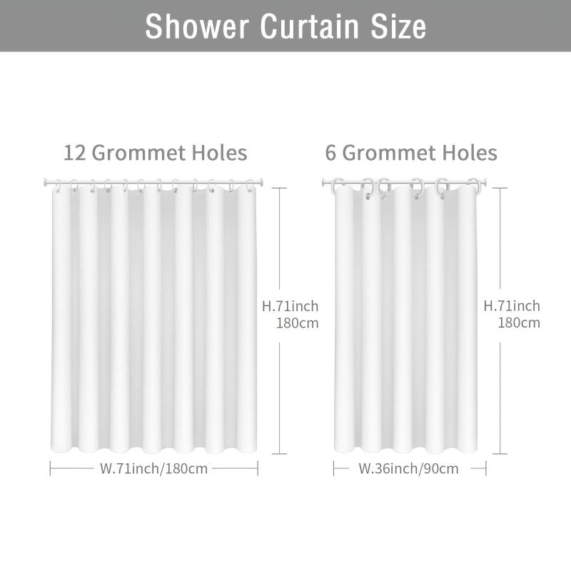 Modern Abstract Bathroom Decor Shower Curtain