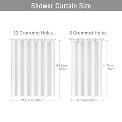 Modern Abstract Bathroom Decor Shower Curtain