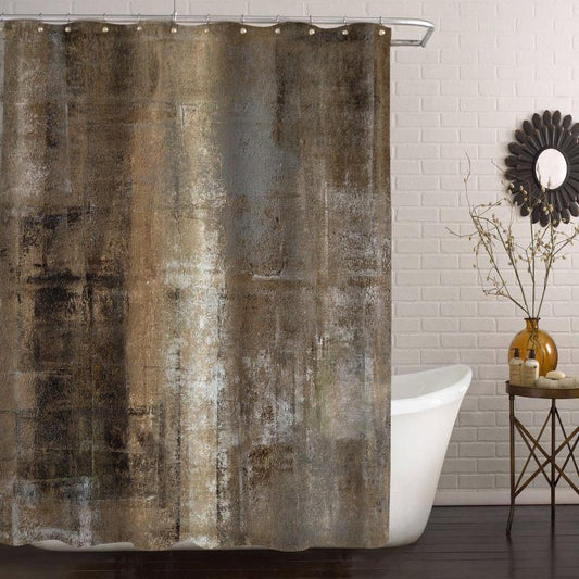 Modern Abstract Bathroom Decor Shower Curtain