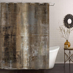 Modern Abstract Bathroom Decor Shower Curtain