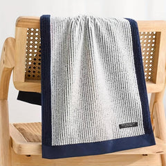 Cotton Striped Hand Towel Soft Skin-friendly Face Towel Highly Absorbent Towel