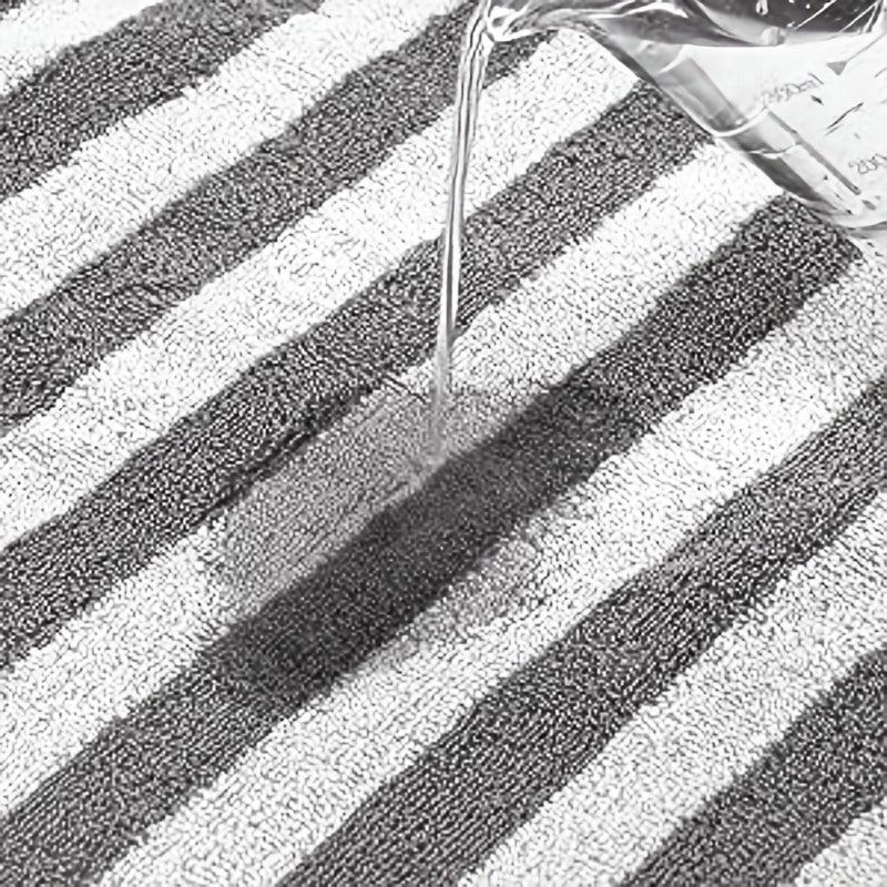 3pcs Striped Pattern Hand Towel Soft Skin-friendly Face Towel