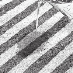 3pcs Striped Pattern Hand Towel Soft Skin-friendly Face Towel