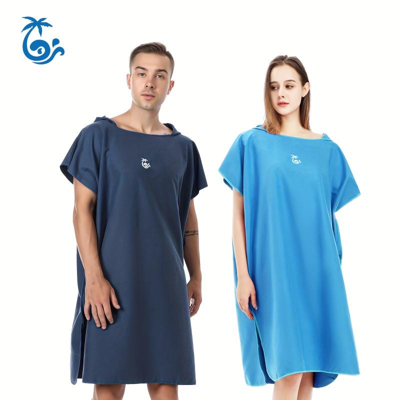 Surf Poncho Changing Robe Towel Surfer Robe For Surfing Swim Beach