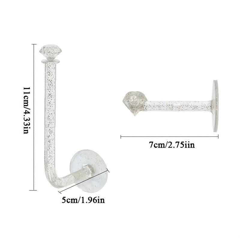 Hair Ring Hook Scrunchies Holder Wall Hanging Storage Stick