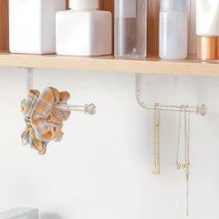 Hair Ring Hook Scrunchies Holder Wall Hanging Storage Stick